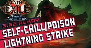 [3.22]SELF-CHILL LIGHTNING STRIKE POISON PATHFINDER Path of Exile Build Guide