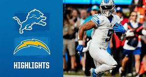 Lions win a SHOOTOUT against the Chargers | 2023 Week 10 Game Highlights