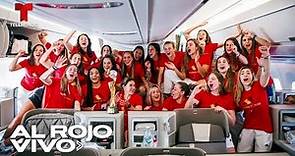 Bienvenida a la selección española tras ganar el Mundial femenino 2023 | Al Rojo Vivo | Telemundo