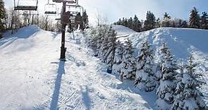 Skiing the Pocono Mountains at Jack Frost Ski Resort, PA