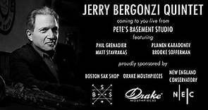 Jerry Bergonzi Quintet Livestream - December 13th, 2023