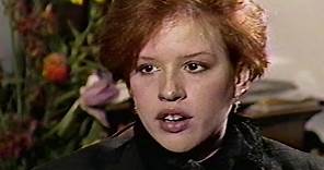 Molly Ringwald interview at 16 'The Breakfast Club' 1985 film premiere