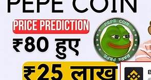 Pepe Coin Crypto: In-Depth Price Prediction and Analysis | Pepe coin news today