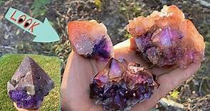 Amazing Amethyst Found in Canada! Gemstone Crystal Mining at its best!!