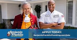 Now Hiring | Benjamin Franklin Plumbing