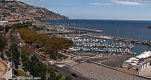 Live Webcam 1 vom Funchal Jachthafen