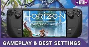 Horizon Forbidden West Steam Deck Gameplay & Best Settings