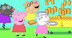 🍞 Peppa Pig, Friends and the Toaster! | Peppa Pig Official Family Kids Cartoon