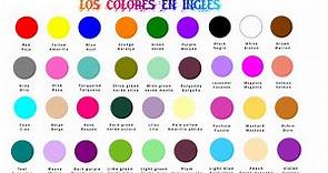 los colores en ingles. aprende todos los colores en ingles | the colors in English. learn the colors