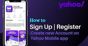 How to Sign Up Yahoo Mail | Create Yahoo Email Account 2021