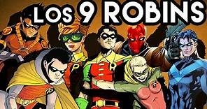 Top 9 Robins de Batman Quienes son ? Datos Origen Curiosidades Historia en los Comics