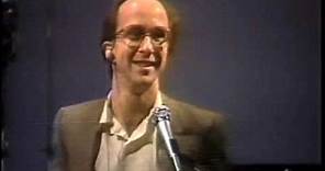 Paul Shaffer's first live-mic on Letterman, February 1982