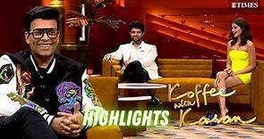 Koffee With Karan 7 HIGHLIGHTS | Vijay's SPICY S*X Secrets, Ananya's CRUSH On Aryan Khan & More