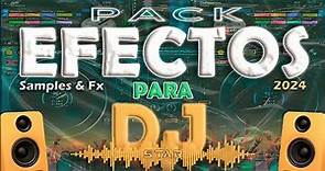 Pack de 30 Efectos, Samples & Fx para DJ 2024 || + 20 pads samples para base ||#material #estreno