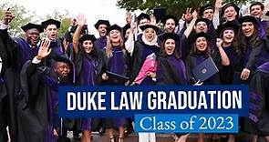 Duke Law Graduation 2023