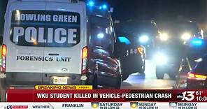 WKU student killed in Bowling Green vehicle-pedestrian crash