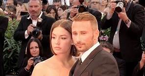Adele Exarchopoulos and Matthias Schoenaerts on the red carpet of Le Fidele film at 2017 Venice Film
