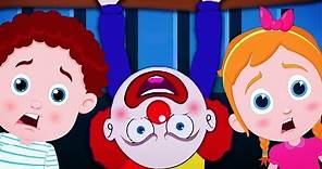 Upside Down Clown | Schoolies | Fun Cartoon Videos for kids