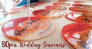 80pcs. Resin Wedding Souvenirs | RESIN CRAFTS 101 | Small Business Ideas | Tiktok Small Business
