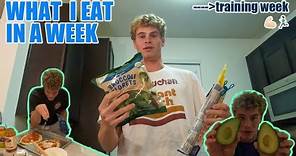Matthew Boling: What I Eat in a Week Training for the Olympics