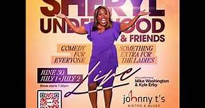 Sheryl Underwood performing live at Johnny T's