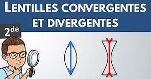 Qu'est-ce qu'une lentille convergente ? Divergente ? | Physique-Chimie