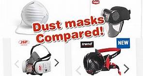 Dust masks Compared