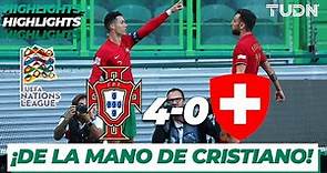 HIGHLIGHTS | Portugal 4-0 Suiza | UEFA Nations League 2022 - J2 | TUDN