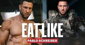 Everything Halo Star Pablo Schreiber Eats In A Day | Eat Like | Men’s Health
