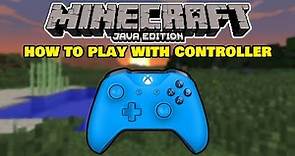 How To Play Minecraft Java With A Controller (1.17)