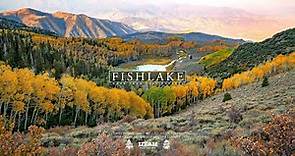 FISHLAKE National Forest 8K Utah (Visually Stunning 3min Tour)