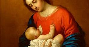 La Virgen con el Niño (Madonna). Diez Obras Maestras de la Pintura Religiosa.