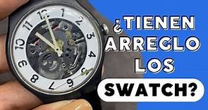 ¿Se pueden reparar los relojes Swatch?