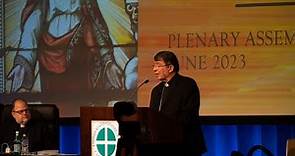El arzobispo Christophe Pierre discute a los mártires de Shreveport