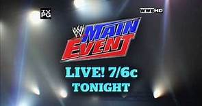 WWE Main Event live tonight on WWE Network