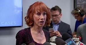 Kathy Griffin full news conference on Donald Trump 'severed head photo' controversy