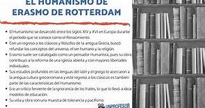 Erasmo de Rotterdam y el Humanismo - [RESUMEN corto   VÍDEO!]