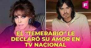‘El temerario mayor’ le profesó su amor a Verónica Castro en tv nacional y su relación fascinó