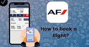 How to book a flight on Air France?