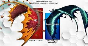 Timberjack Dragons (power levels) comparison | httyd | Dragons Rise of Berk