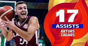 Arturs Zagars (17 AST) | TCL Player Of The Game | LAT vs LTU | FIBA Basketball World Cup 2023