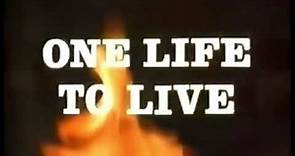 One Life to Live (1968) - Opening Titles (Reconstructed Version)