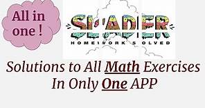 Slader || Solution to All Mathematics Exercises