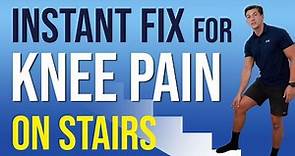 Instant Fix for Knee Pain on Stairs