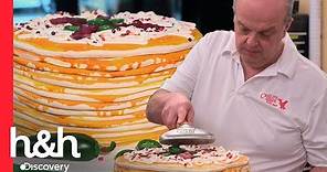 Pastel con tocino y pimienta | Cake Boss | Discovery H&H