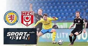 Testspiel: Eintracht Braunschweig - Hallescher FC | Sport im Osten