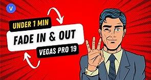 Vegas Pro 19: How to Fade Video in And out in Vegas Pro