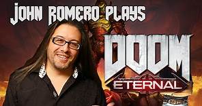 John Romero | plays doom Eternal Full Video (stay inside stream)