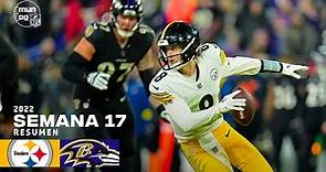 😱 Pittsburgh Steelers vs. Baltimore Ravens | Semana 17 NFL 2022 | Resumen Highlights | 1 Ene, 23