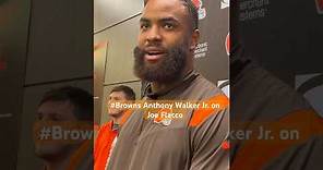 #Browns LB Anthony Walker Jr. on Joe Flacco